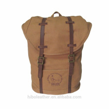 Vintage Canvas Travel Laptop Daypack Rucksack School Backpack